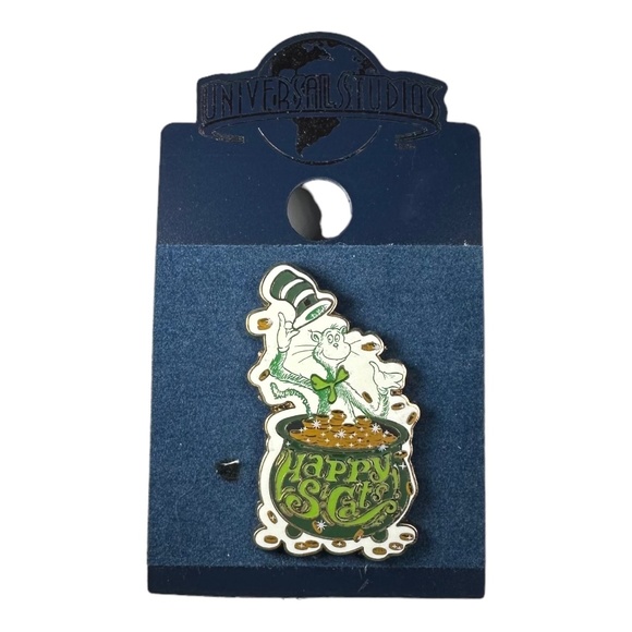 Universal Studios Dr. Seuss Cat In the Hat Happy St. Cats Pin - Picture 1 of 1